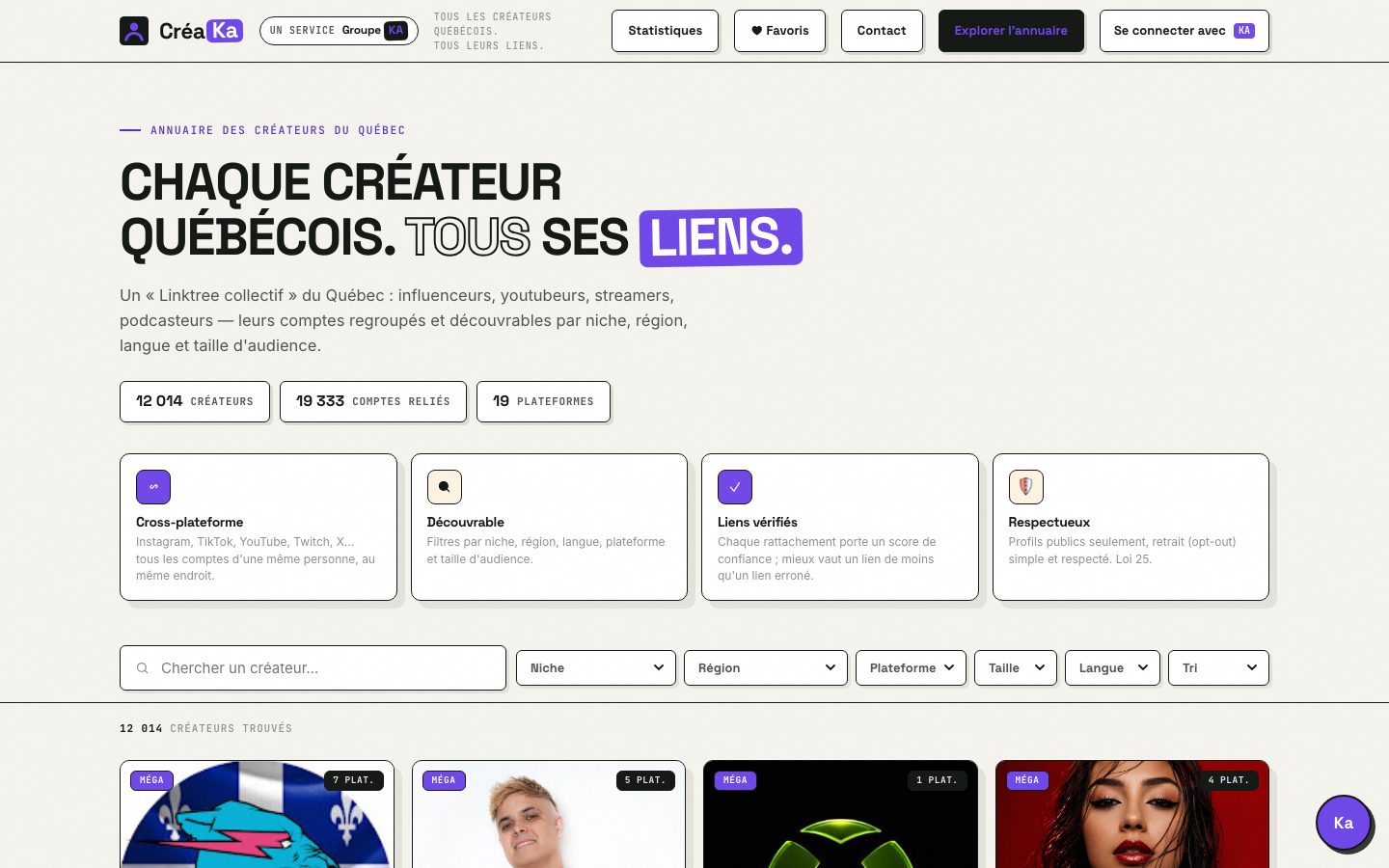 Accueil Créa·Ka