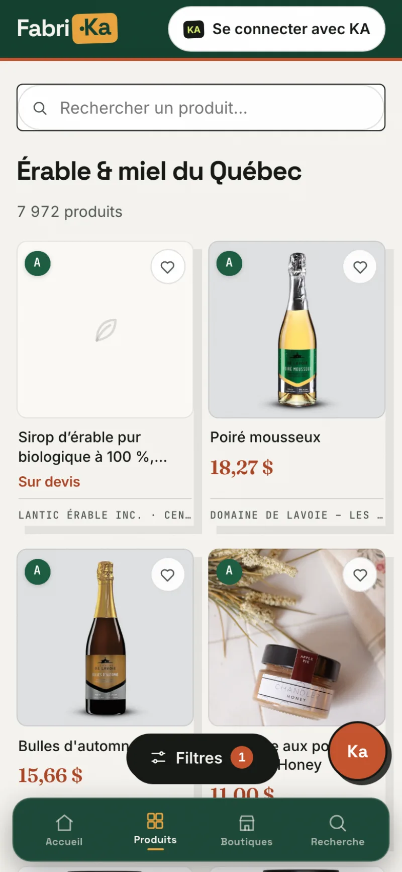 Catégorie mobile