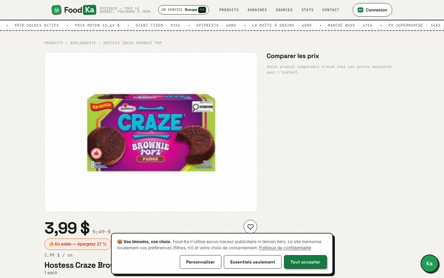 Fiche produit Adonis