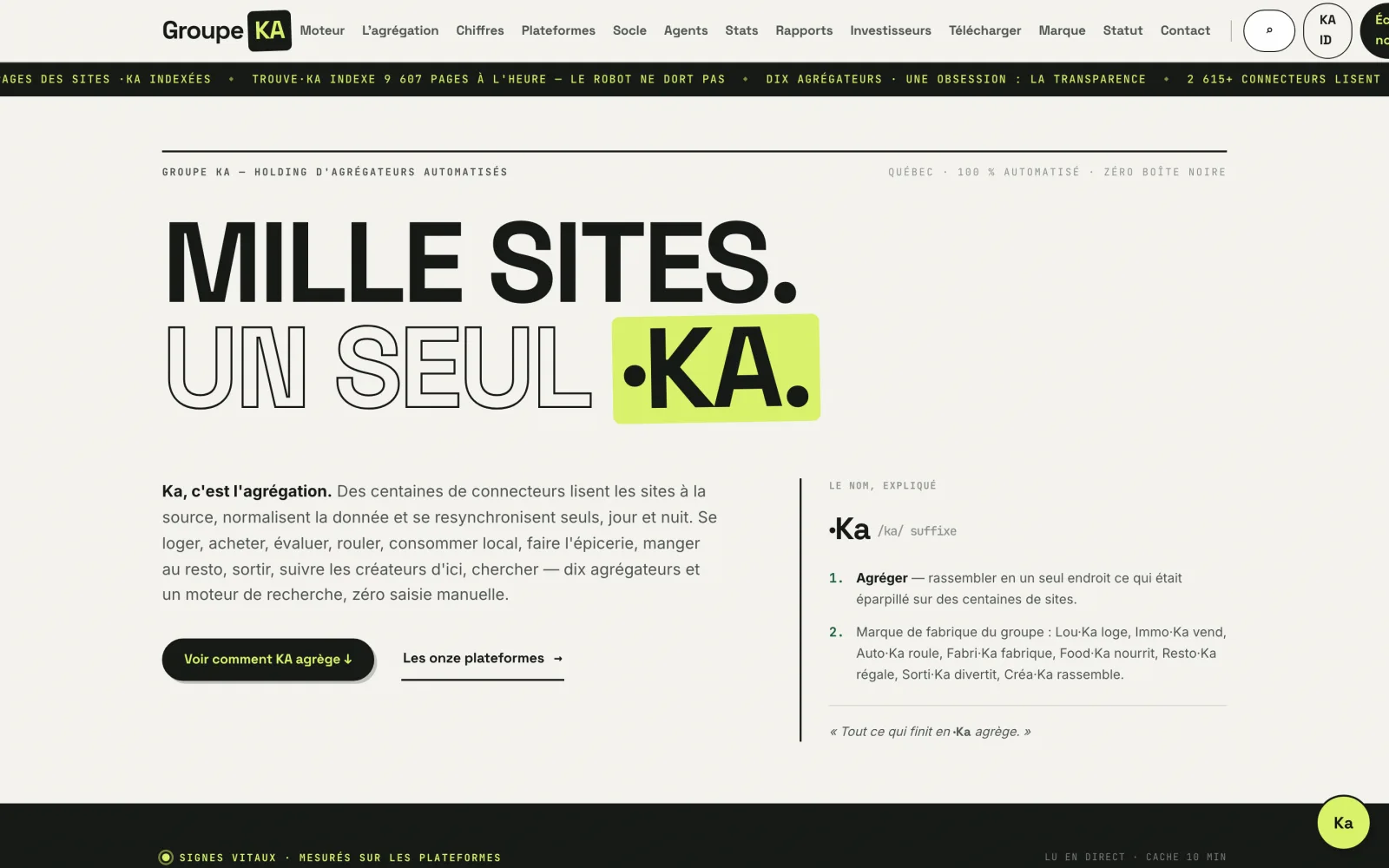 Accueil desktop