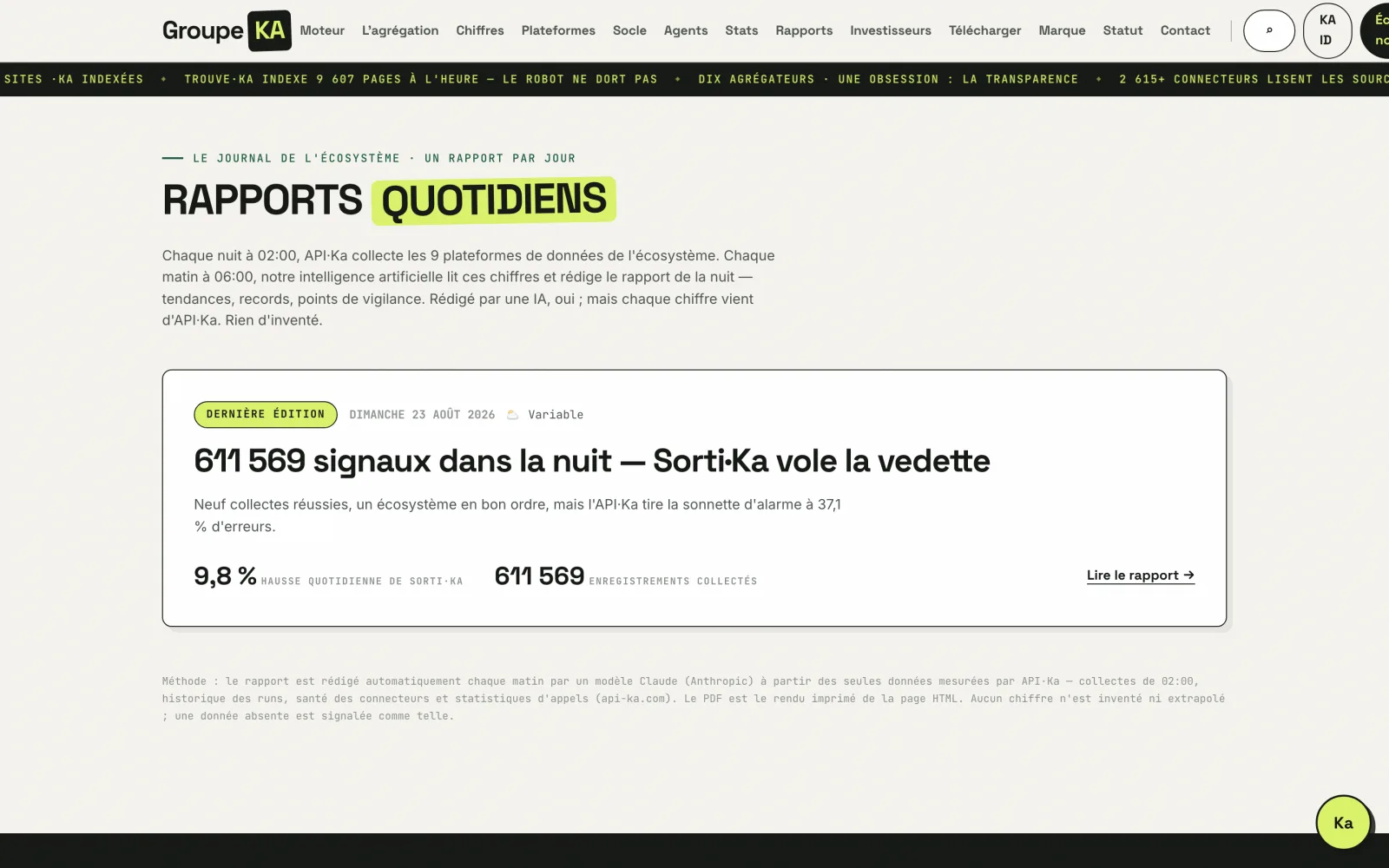 Rapports
