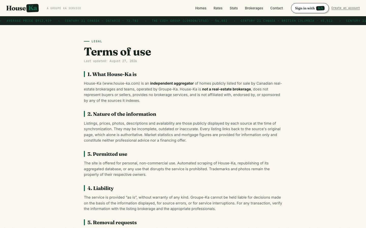 Terms