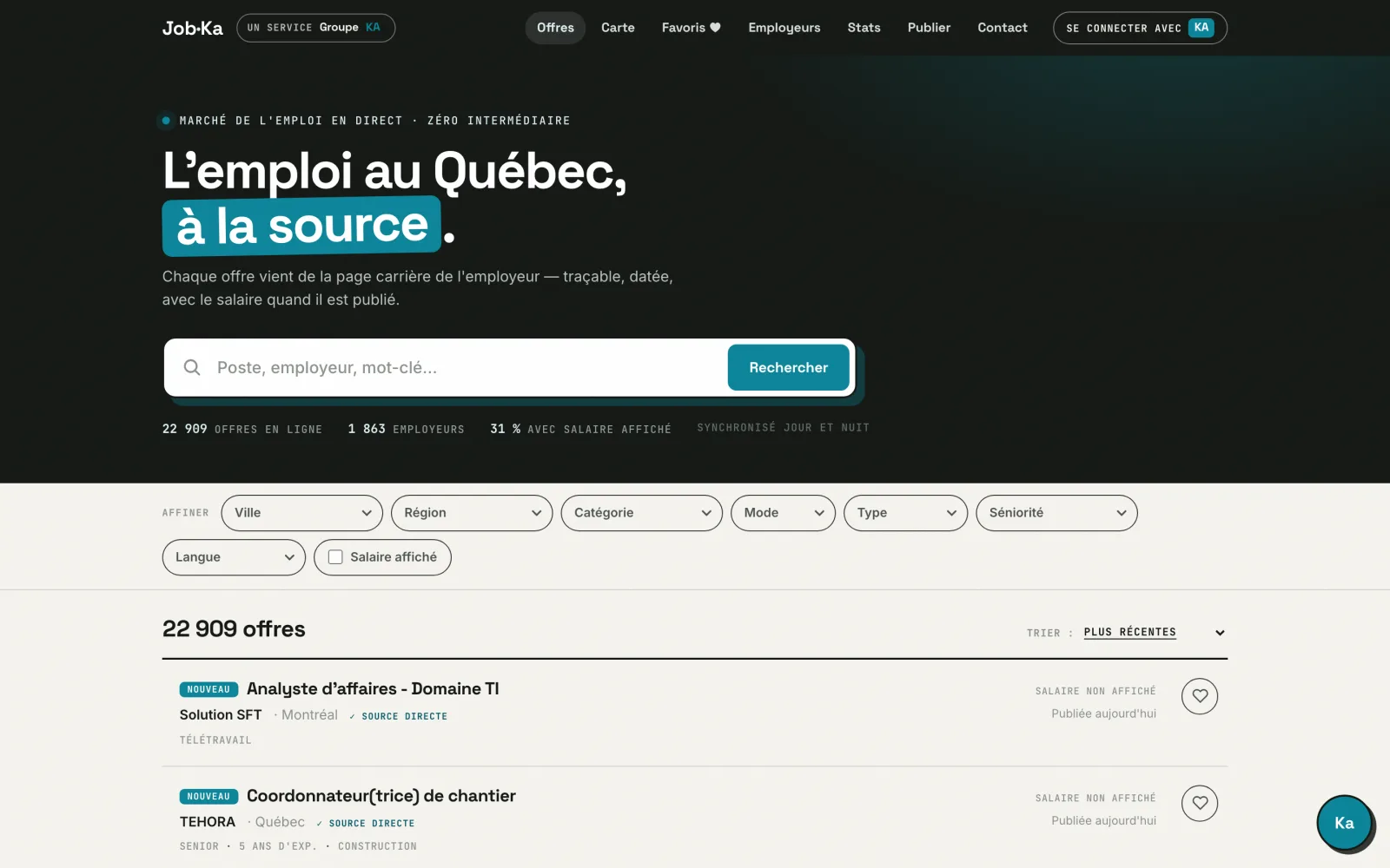 Accueil desktop