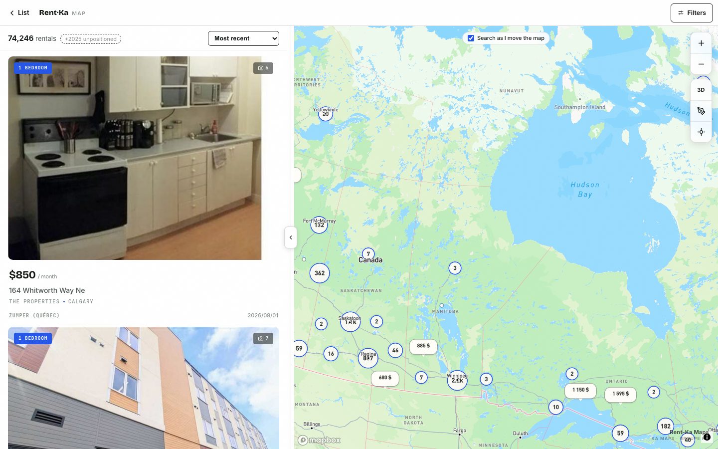 Map view