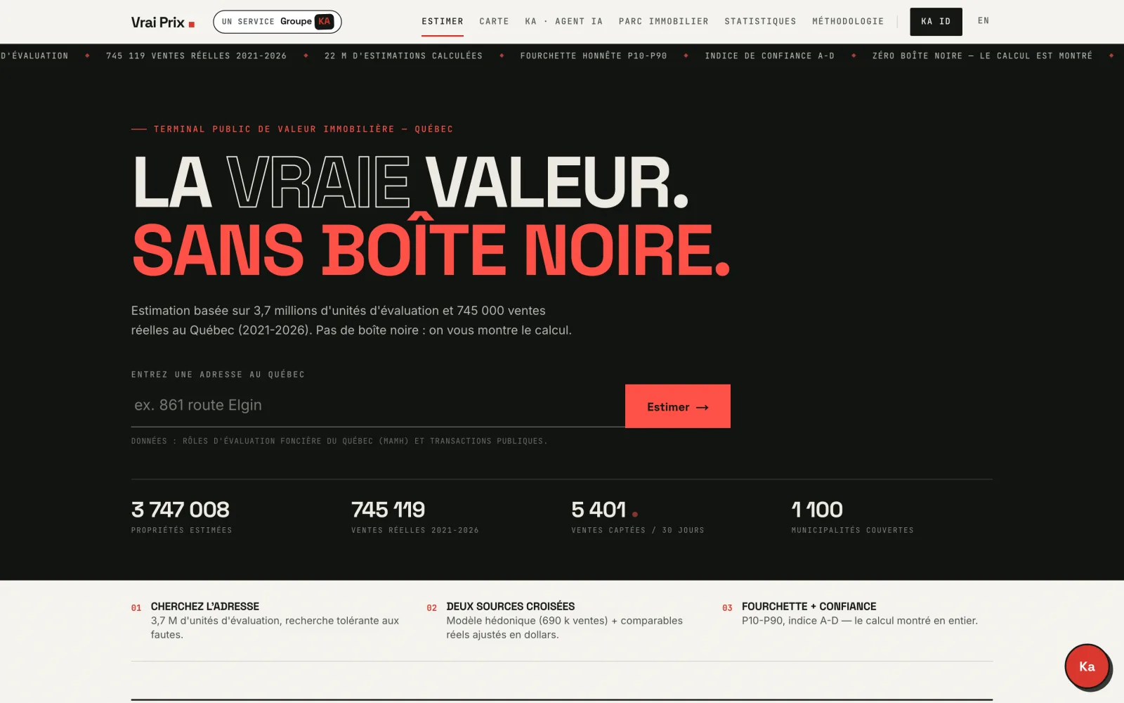 Accueil desktop